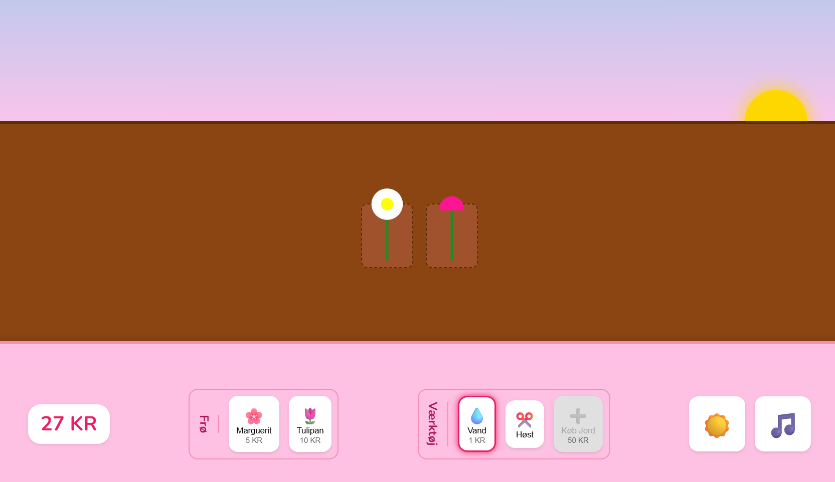 Screenshot of Blomsterhaven